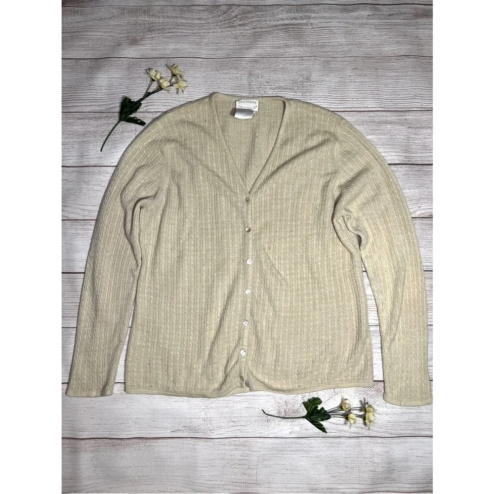 Designers Originals Knit Button Front Cardigan - Picture 13 of 13